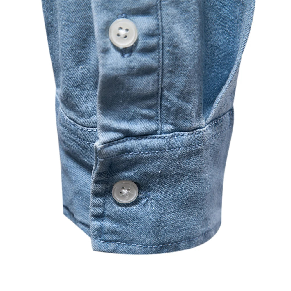 Men's Denim Shirt Cotton