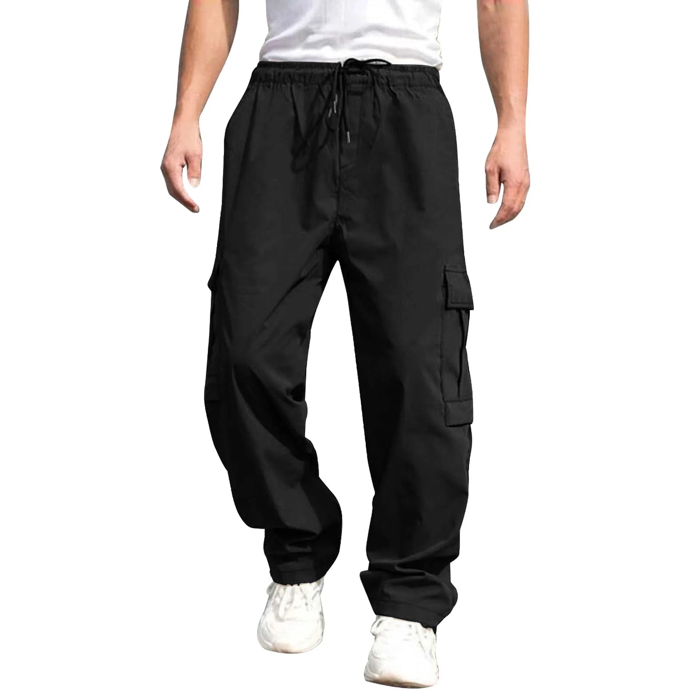 Autumn new multi pocket workwear pants