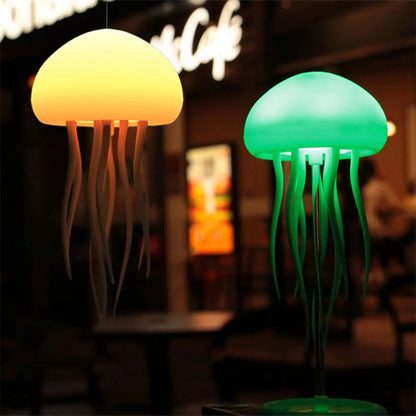 Dynamic Jellyfish Night Light Voice Control RGB Color Changing