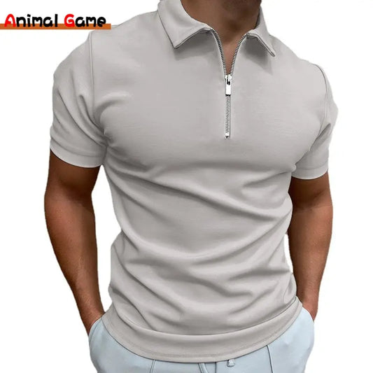 Polo Shirt Collar Zipper