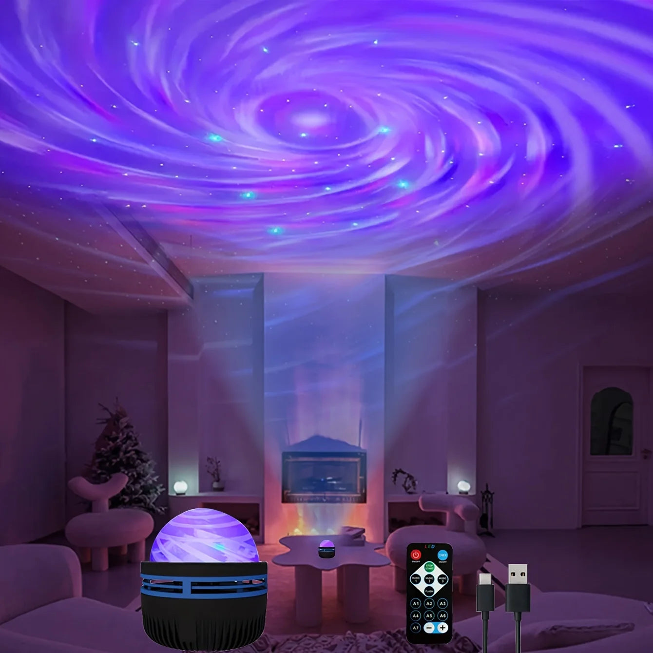 LED NightLights Galaxy  Room Decor